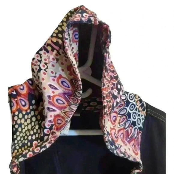 Parsley & Sage Womens Sweatshirt Art To Wear Top Size Medium Abstract Patchwork - Picture 6 of 8